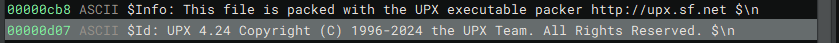 This file is packed with the UPX executable packer.