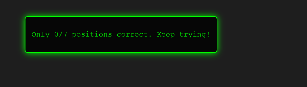 Retrieve Flag Output